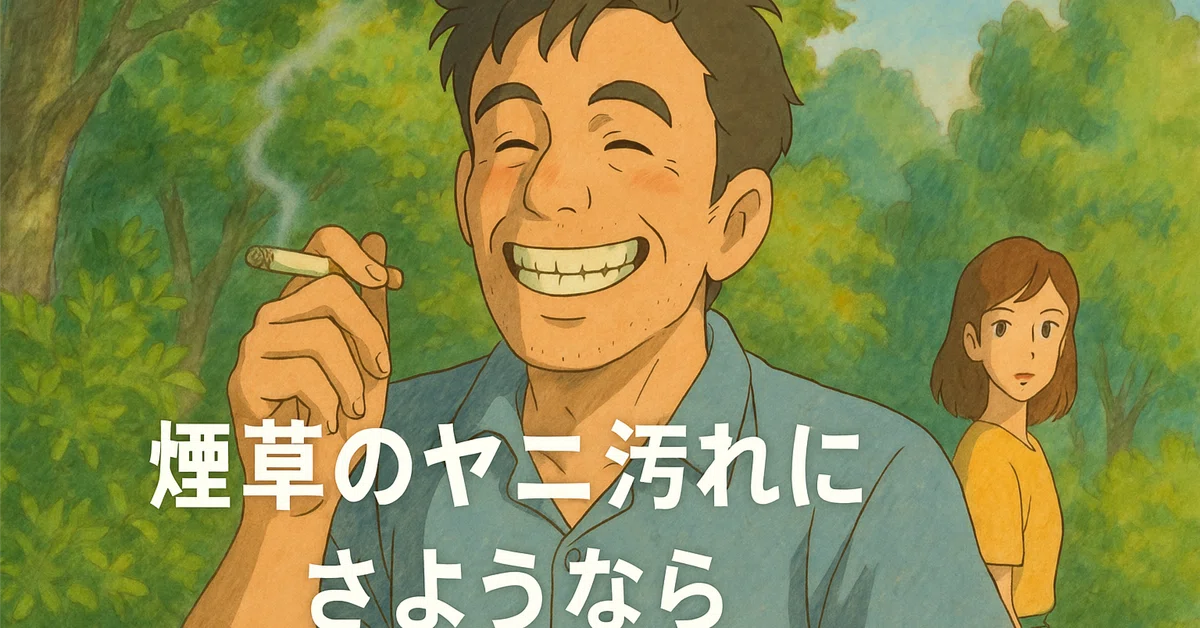 ヤニ汚れにさよなら！喫煙者向けホワイトニング講座──タバコ好きでも白い歯は手に入る