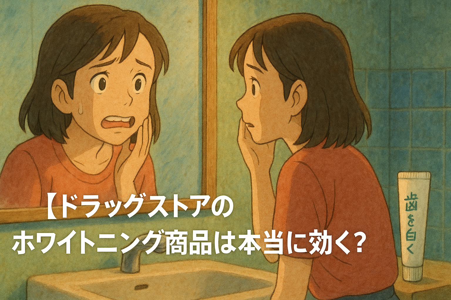 【ドラッグストアのホワイトニング商品は本当に効く？】