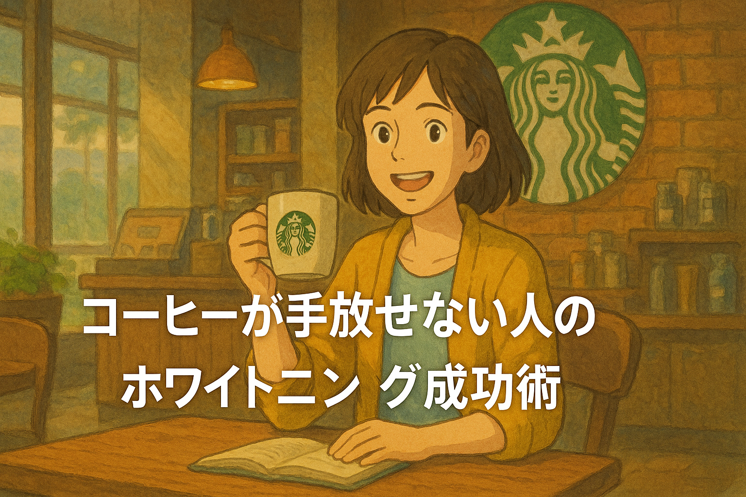 コーヒーが手放せない人のホワイトニング成功術