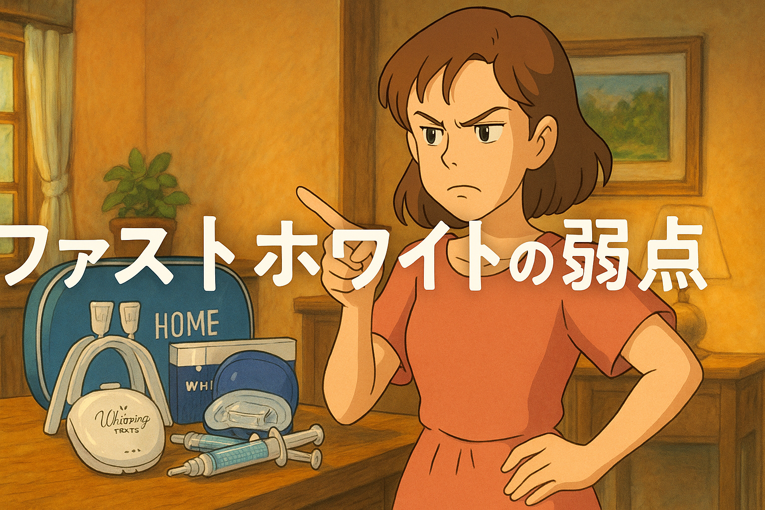 正直に話します。ファストホワイトの「4つの弱点」と、それでも私が勧める理由