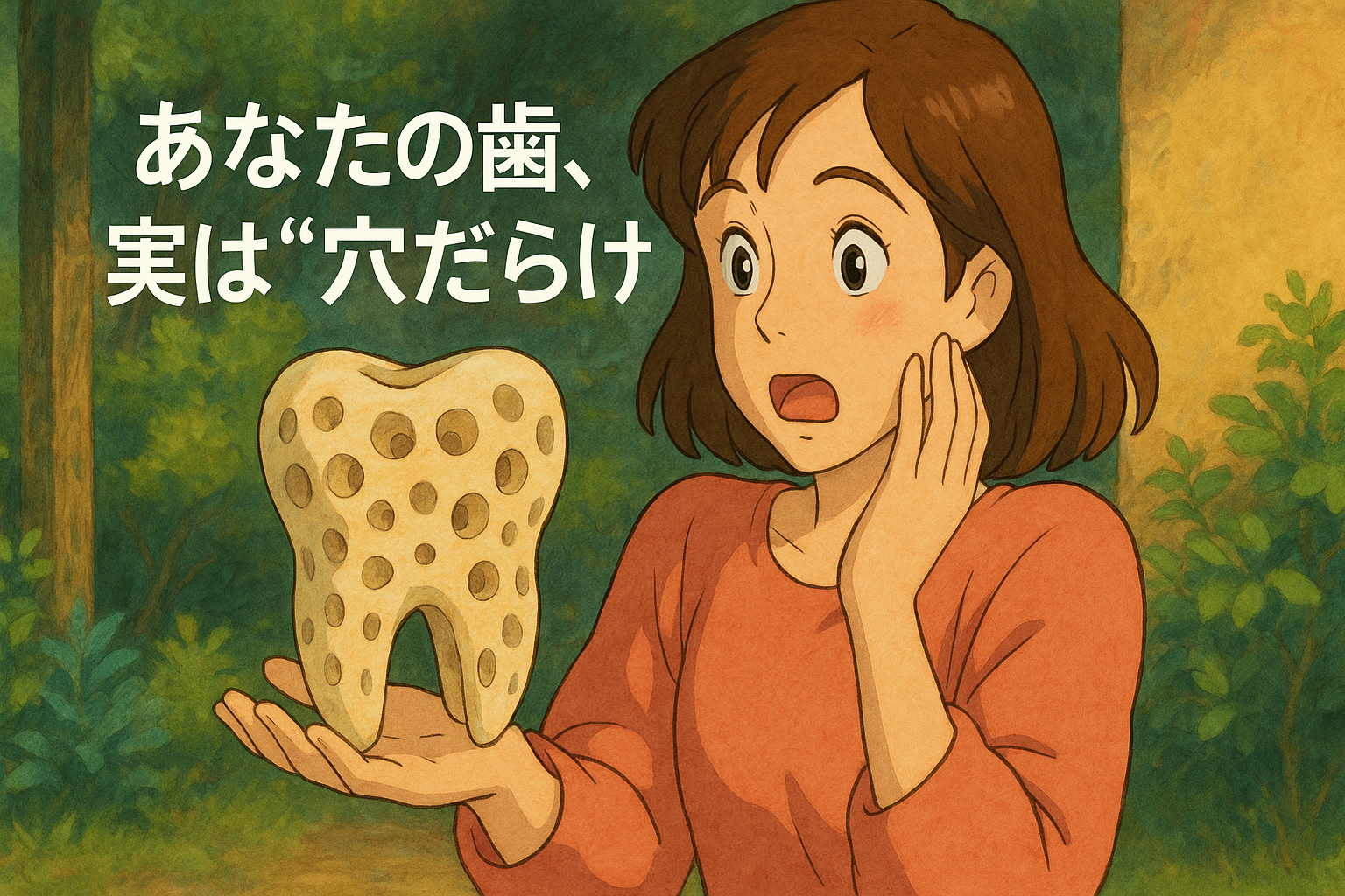 あなたの歯、実は“穴だらけ”