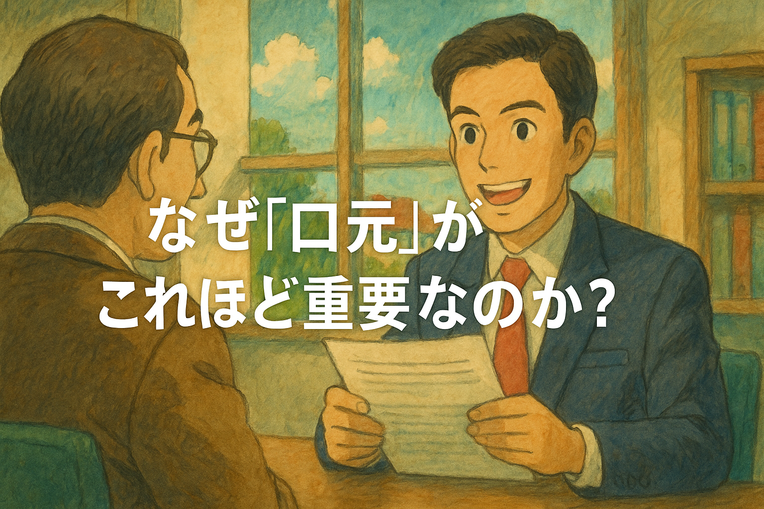 口元の印象が仕事の成果に直結する理由